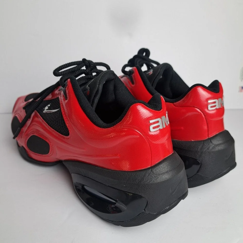 Nike Air Max Muse Womens Size 9.5University Red Metallic Silver Black FV1920 603